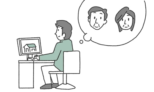 親身になって考えてくれる