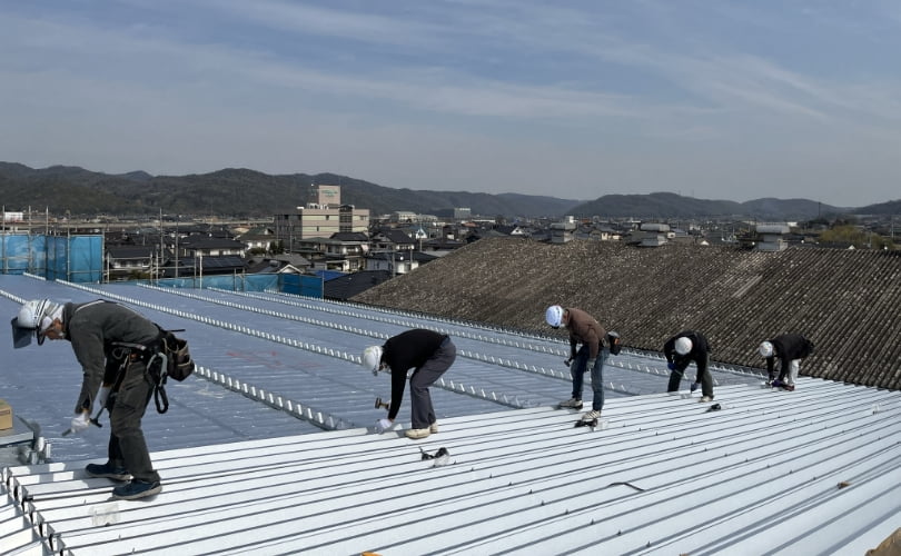 屋根葺き替え工事